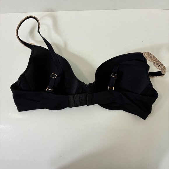Soma Embraceable Demi Lace Trim Bra Size 36B Lightly Lined Underwire - Picture 5 of 7